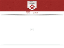 Tablet Screenshot of mobilegroom.com